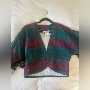 Vintage tassel jacket